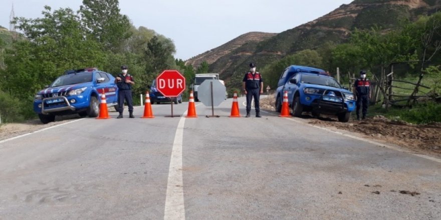 Kütahya'da Kabaklar köyüne korona virüs karantinası