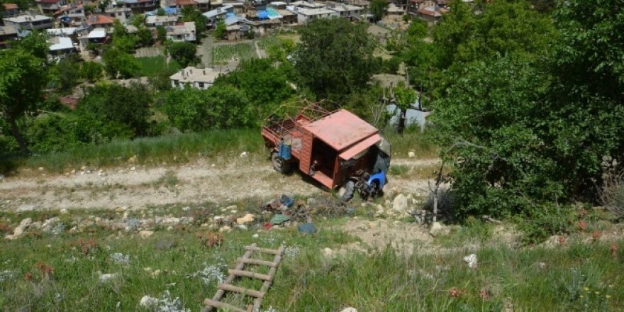 Karaman'da çapa motoru uçuruma yuvarlandı: 1 ölü