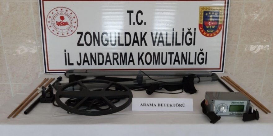 Jandarmadan define avcılarına baskın