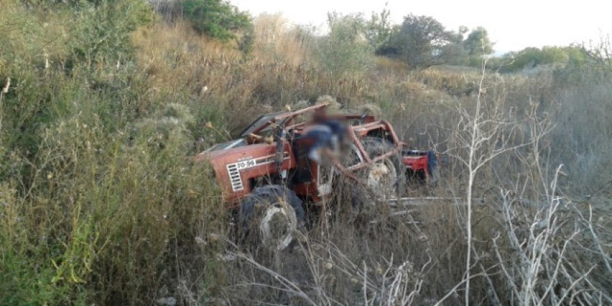 Digor’da traktör şarampole uçtu: 1 ölü, 4 yaralı