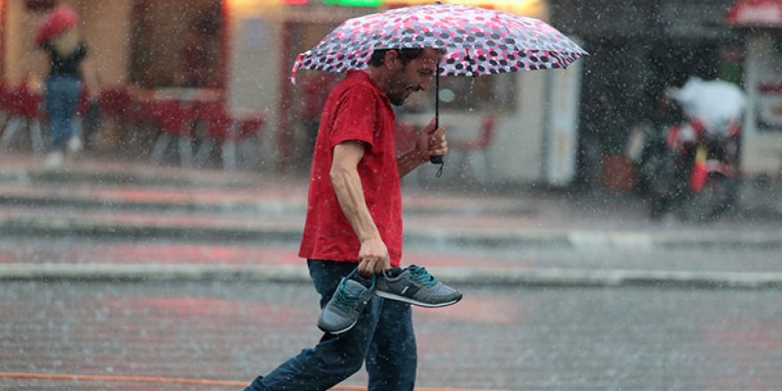 Meteorolojiden o illere yağış uyarısı