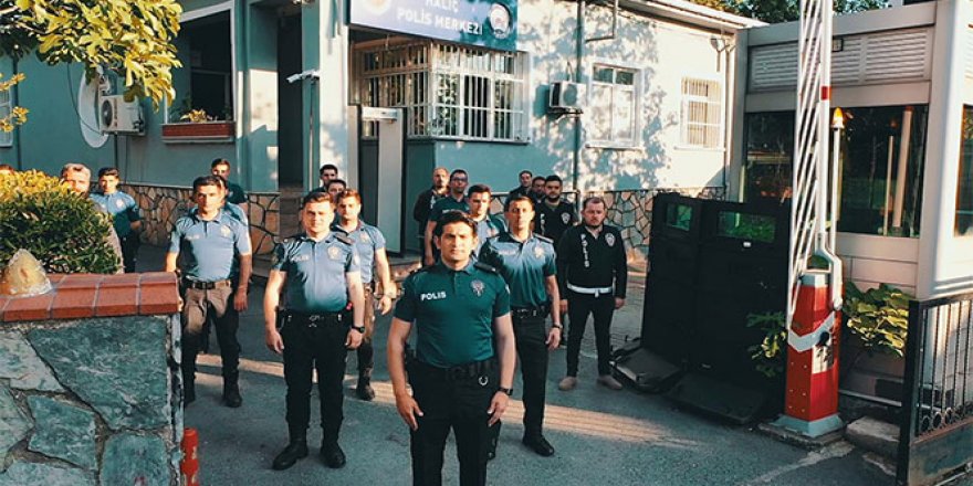 Beyoğlu polisinden 'drone'lu bayram klibi