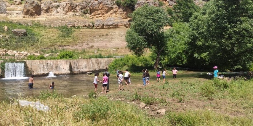 Kısıtlamaya rağmen vatandaşlar piknik alanına akın etti