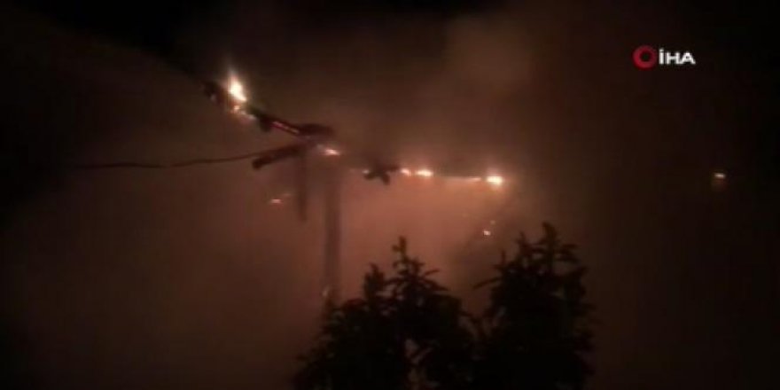 Amasya'da 1 gecede 2 yangın
