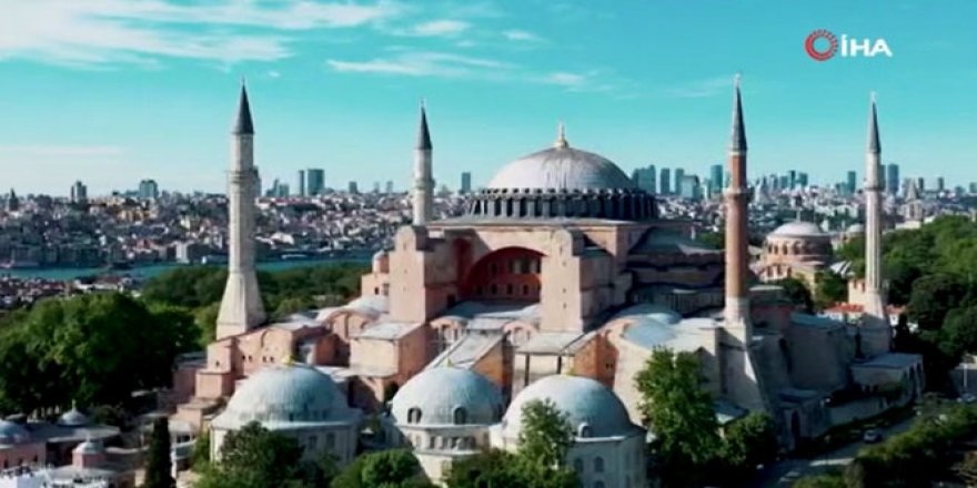 Fetih Duası'nın okunacağı Ayasofya görüntülendi