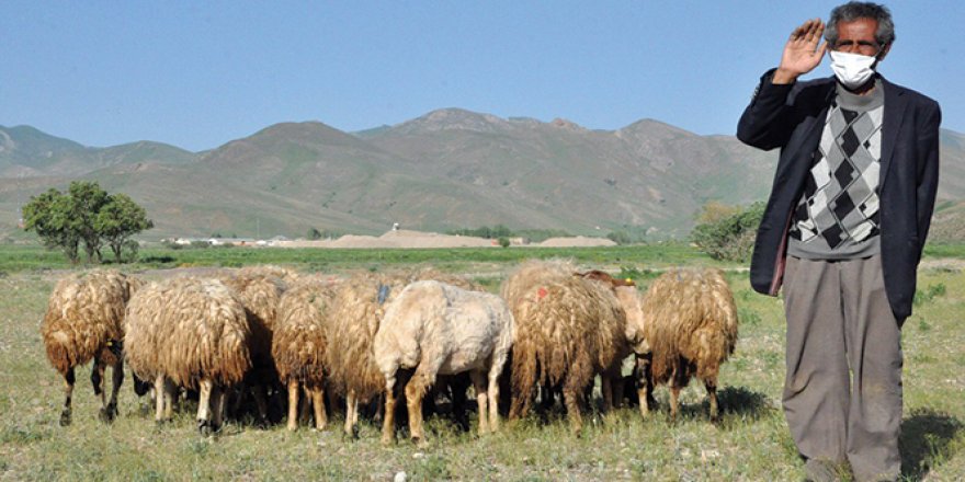 Bakan Pakdemirli: 'Mehmet Emin amcamıza 20 koyun hediye ettik'