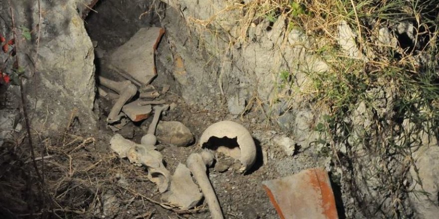 Ardahan’da kafatası ve insan kemikleri bulundu