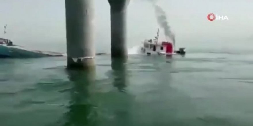 İran'a ait yük gemisi Irak karasularında battı: 2 ölü