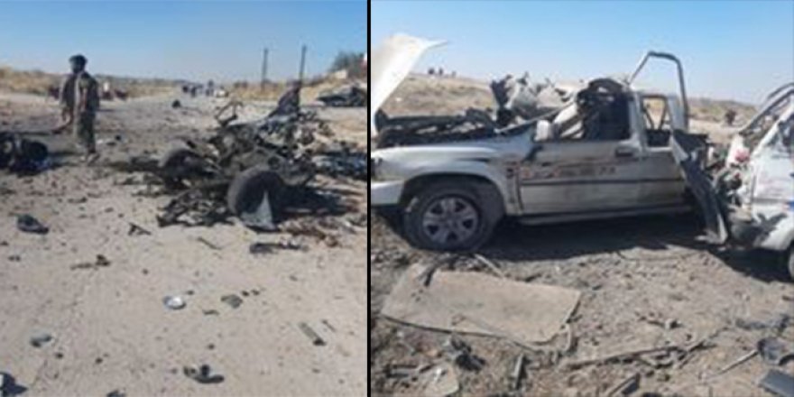Tel Halef'de bomba yüklü araç patladı: 7 yaralı