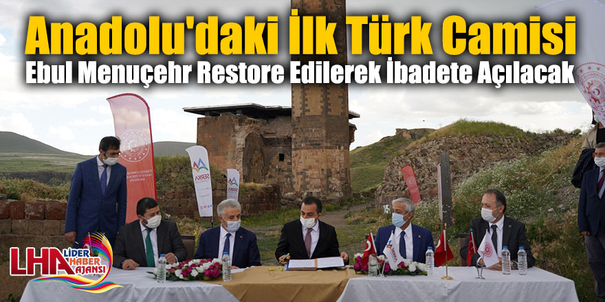 Anadolu'daki İlk Türk Camisi Ebul Menuçehr Restore Edilerek İbadete Açılacak