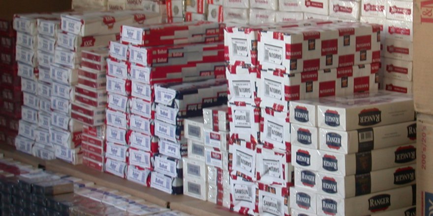 Kars'ta 1150 paket kaçak sigara ele geçirildi