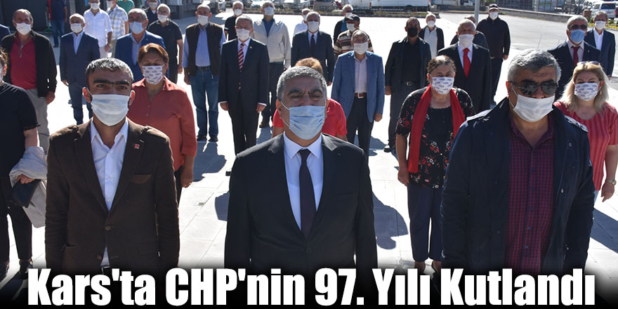 Kars'ta CHP'nin 97. Yılı Kutlandı