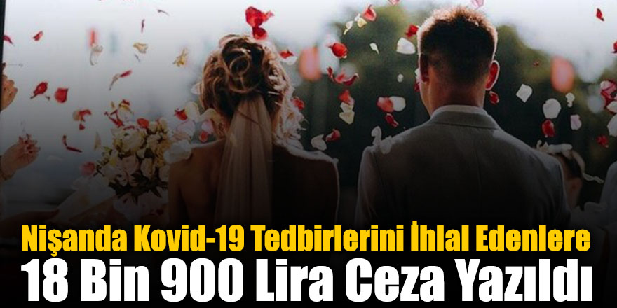 Nişanda Kovid-19 Tedbirlerini İhlal Edenlere 18 Bin 900 Lira Ceza Yazıldı