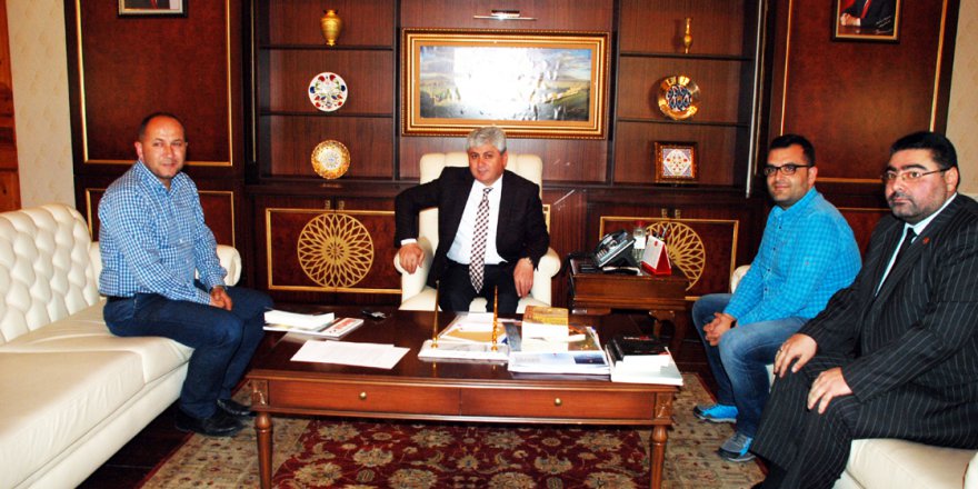 THKD Başkanı Polatel ve KKDGC Başkanı Daşdelen’den Vali Doğan’a ziyaret