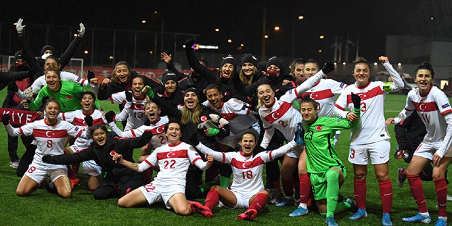 Kadın A Milli Takımı, Estonya'yı 4-0 yendi