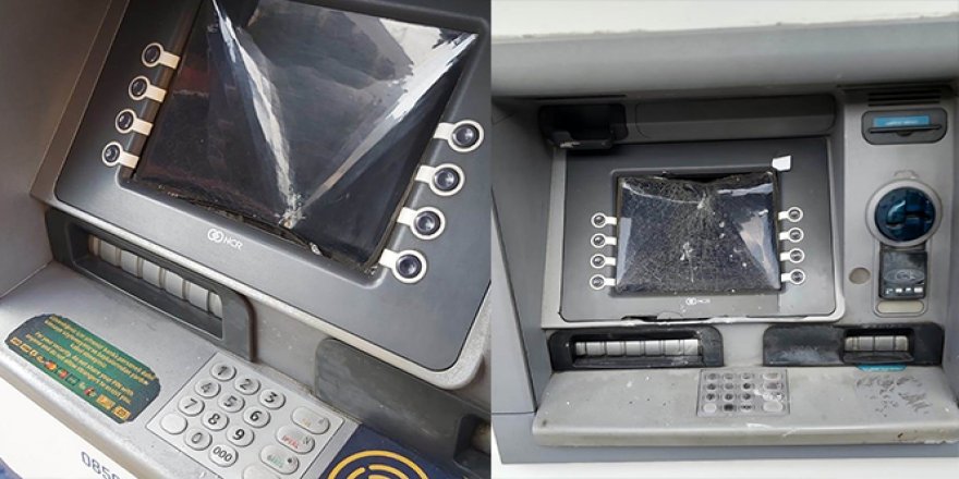 Yasağı ihlal ederek ATM'lere zarar veren şüpheli yakalandı