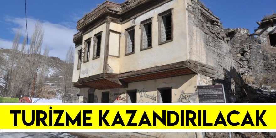 Ahmet Tevfik Paşa Konağı Turizme Kazandırılacak