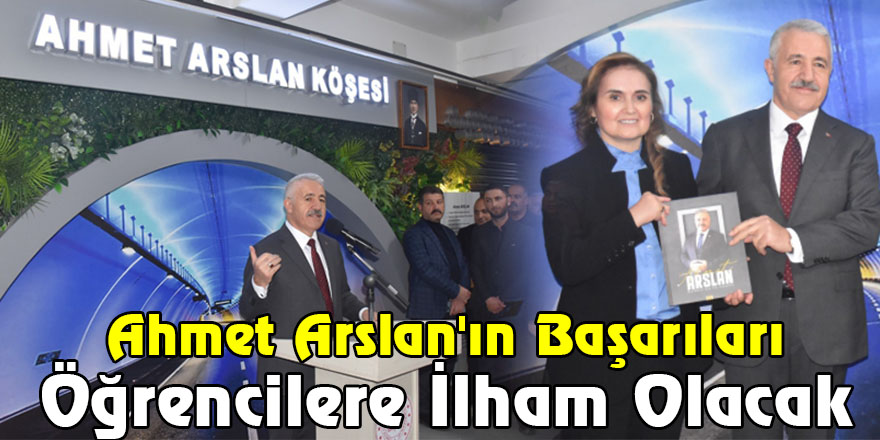 Ahmet Arslan'ın Başarıları Öğrencilere İlham Olacak