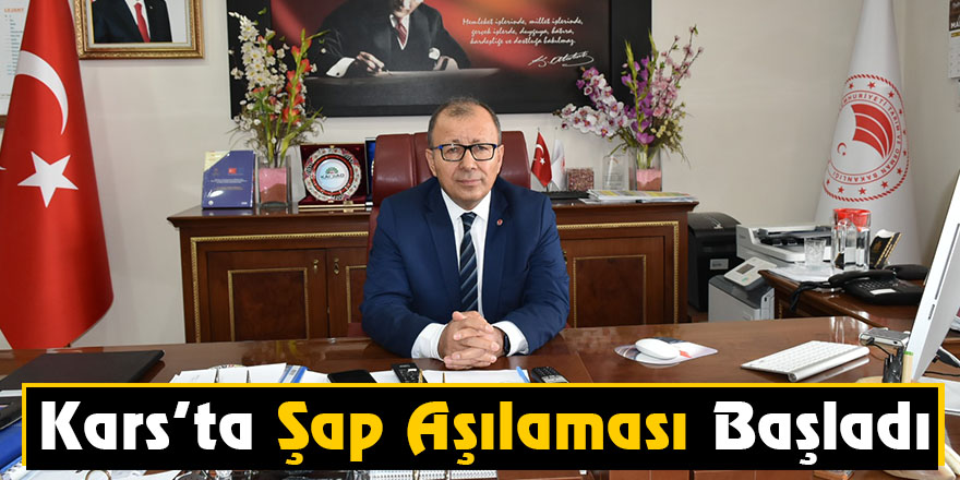 Kars’ta Şap Aşılaması Başladı