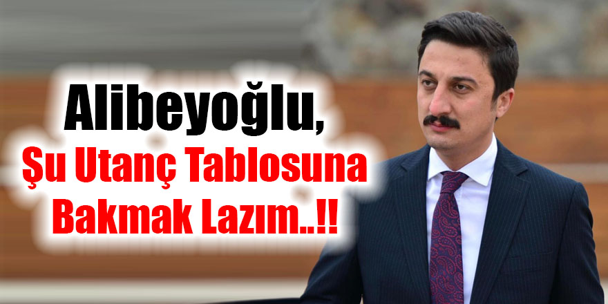 Alibeyoğlu, Şu Utanç Tablosuna Bakmak Lazım..!!