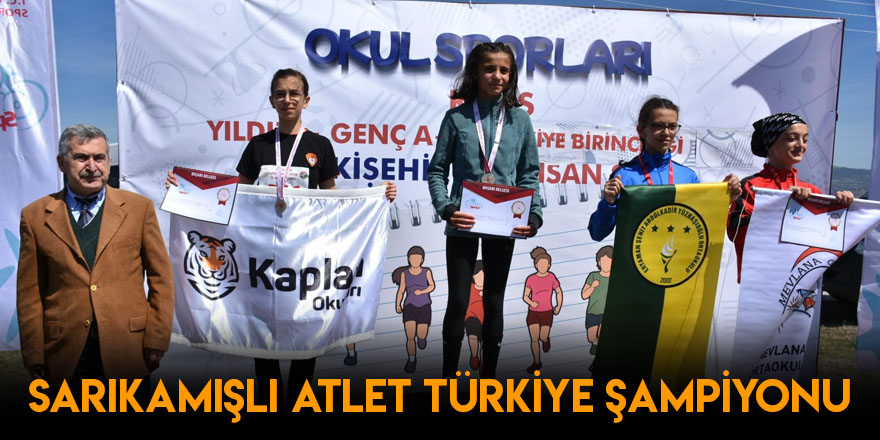 Sarıkamışlı Atlet Türkiye Şampiyonu