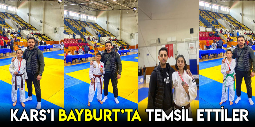 Kars’ı Bayburt’ta Temsil Ettiler