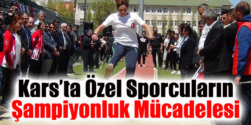 Kars’ta özel sporcuların şampiyonluk mücadelesi