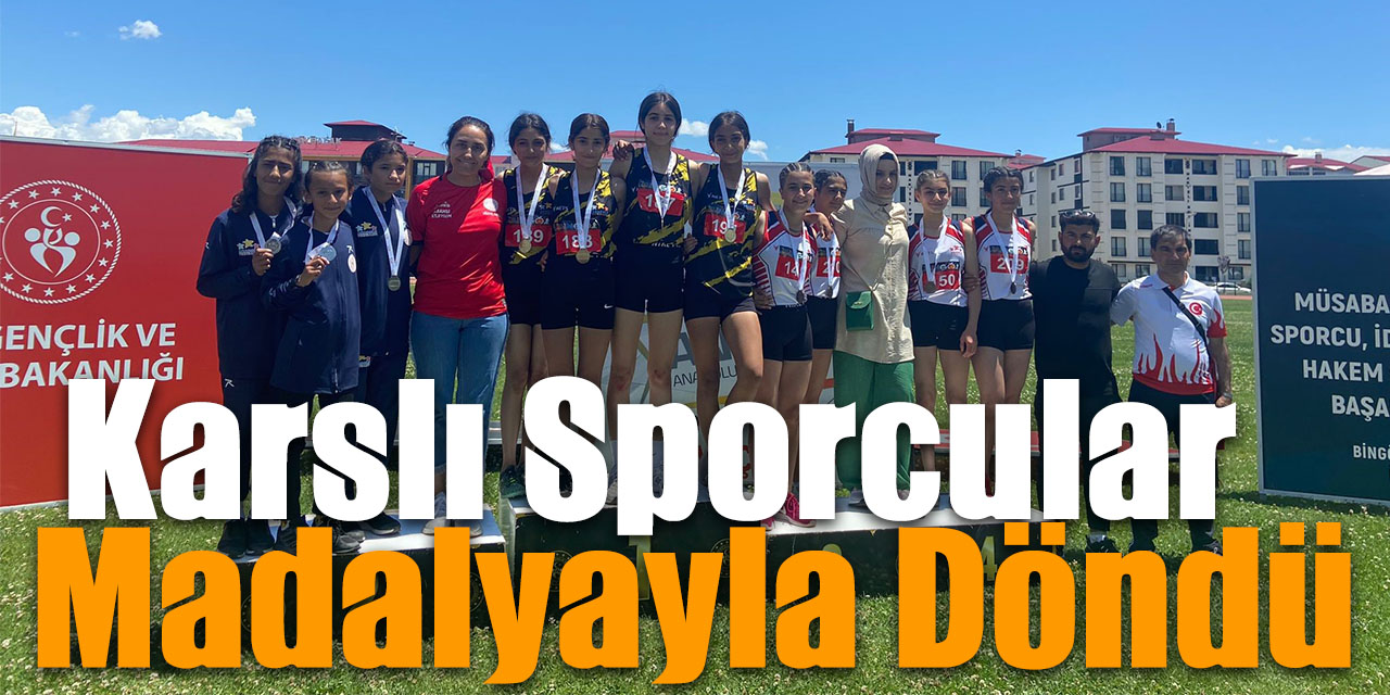 Karslı sporcular madalyayla döndü