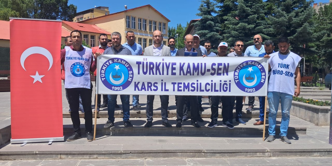 Kars Kamu- Sen “Maaş Artışları Beklentileri Karşılamamıştır”