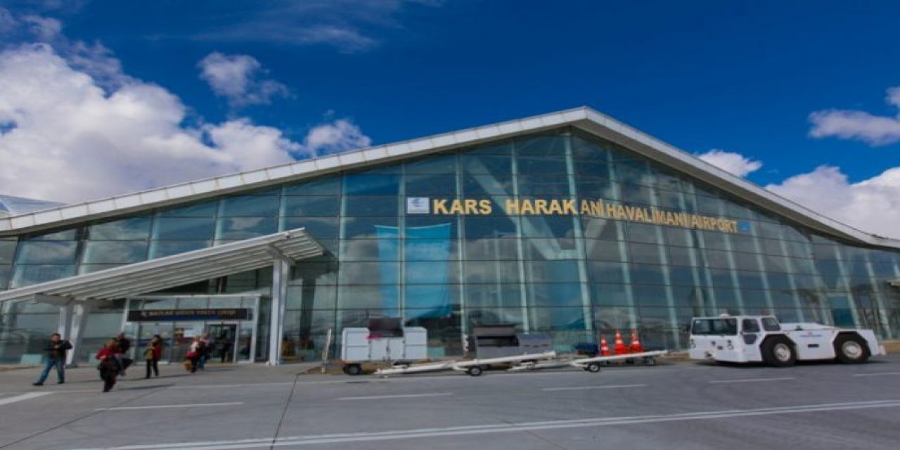 Kars Harakani Havalimanı’ndan 57 bin 304 kişi uçtu