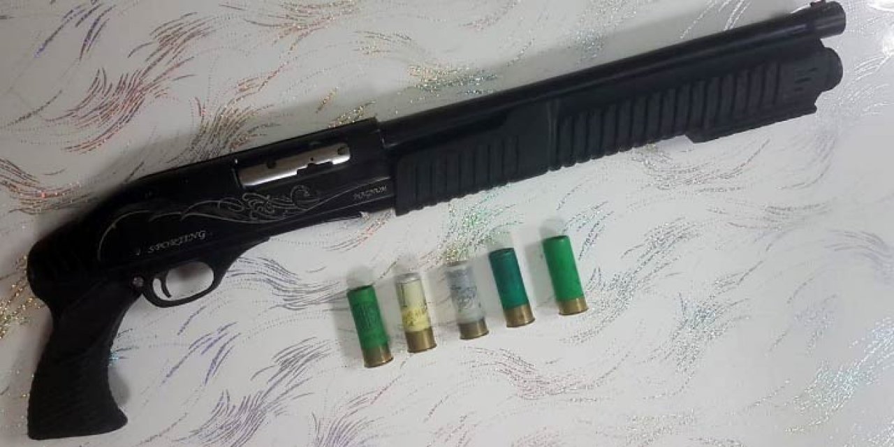 Kars'ta ruhsatsız silah bulunduran 2 kişi yakalandı