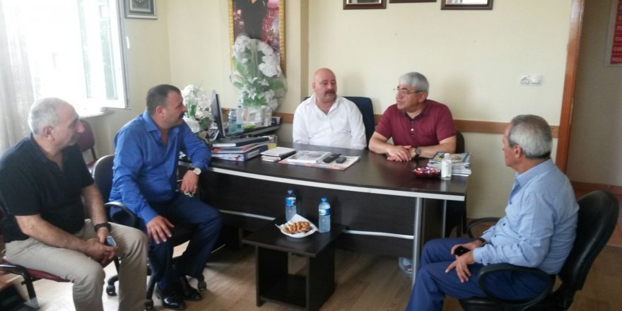 Başkan Karaçanta Darıca Belediye Başkanını Ziyaret Etti