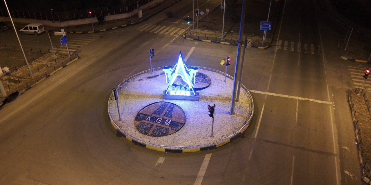 Kars Belediyesi şehri ışıl ışıl yaptı