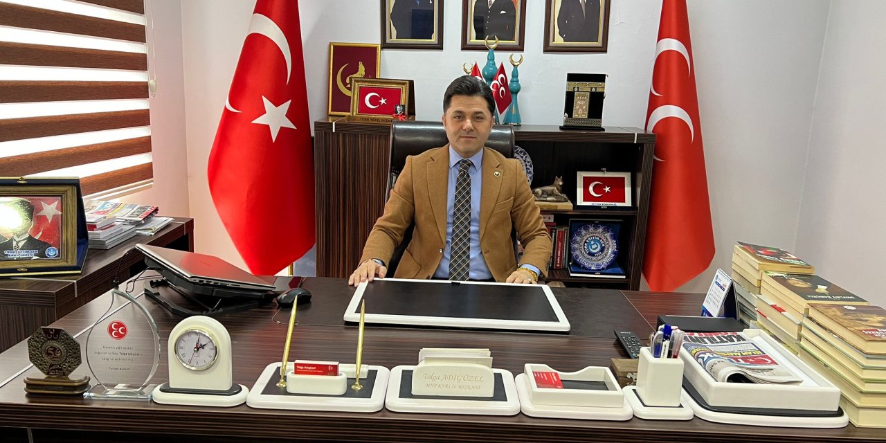 MHP İl Başkanı Tolga Adıgüzel’den Basın Bayramı Mesajı