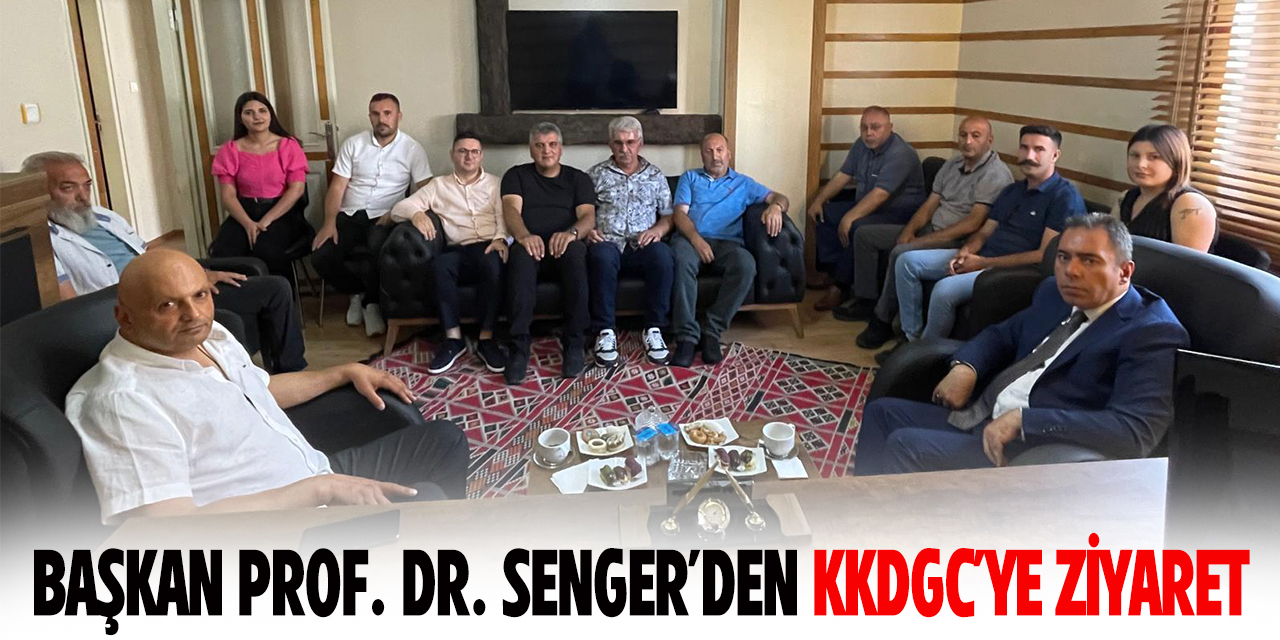 Başkan Prof. Dr. Senger'den KKDGC'ye ziyaret