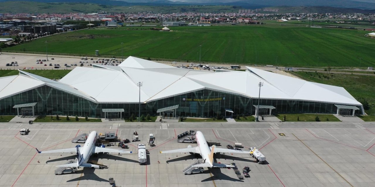 Kars'ta Haziran ayında uçan yolcu sayısı açıklandı