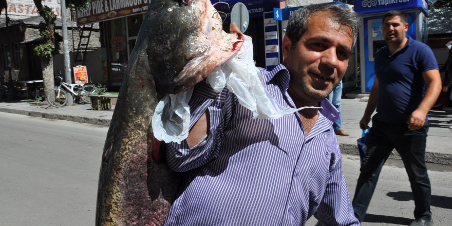 Kars Çayı’nda yakalandı