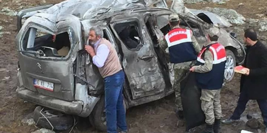 Kars’ta trafik kazası: 1 ölü 2 yaralı