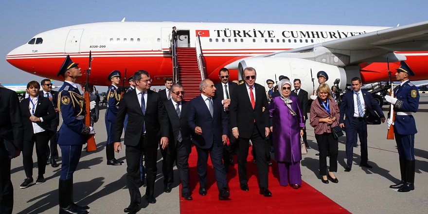 Cumhurbaşkanı Erdoğan, Azerbaycan’da