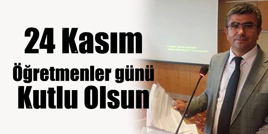 Başkan Şemistan Kızıltepe’nin Öğretmenler Günü Mesajı