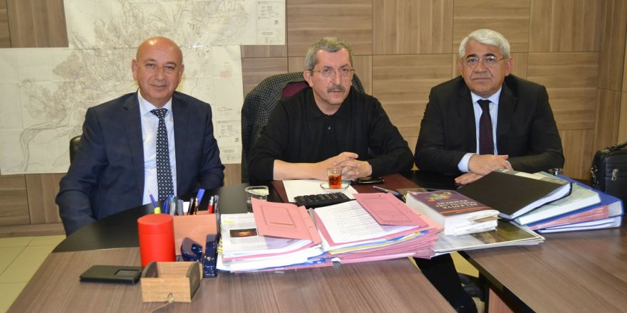 Kars ve Ilgaz Belediye Başkanlarından Başkan Vergili'ye ziyaret