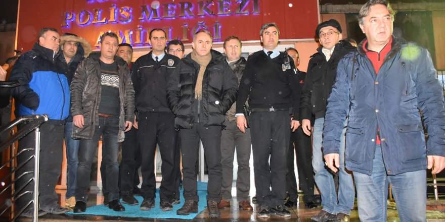 Kars'ta yeni yılın ilk trafik cezası alkollü sürücüye kesildi
