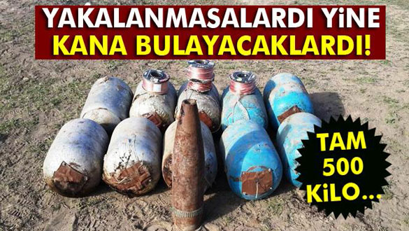 Iğdır'da 500 Kilo Bomba Ele Geçirildi