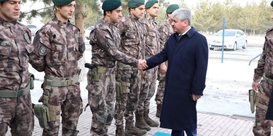 Vali Doğan'dan Özel Harekat Şube Müdürlüğüne ziyaret