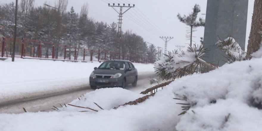 Kars'ta kar ve tipi 19 köy yolunu Kapattı