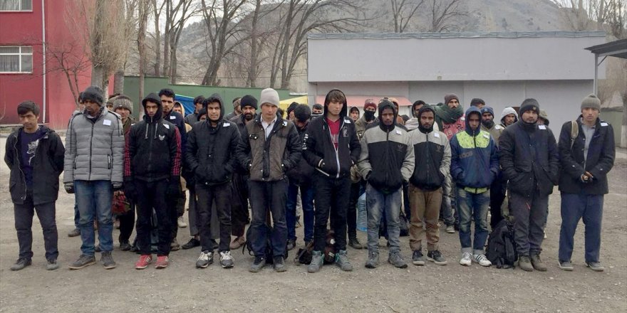 Kars'ta 45 yabancı uyruklu yakalandı