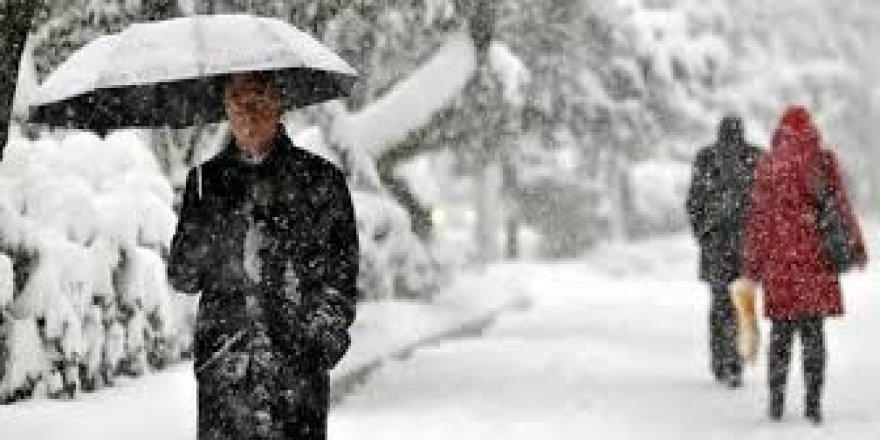 Erzurum Kars Ve Ardahan İçin  Meteoroloji'den Kar ve Yağmur Uyarısı