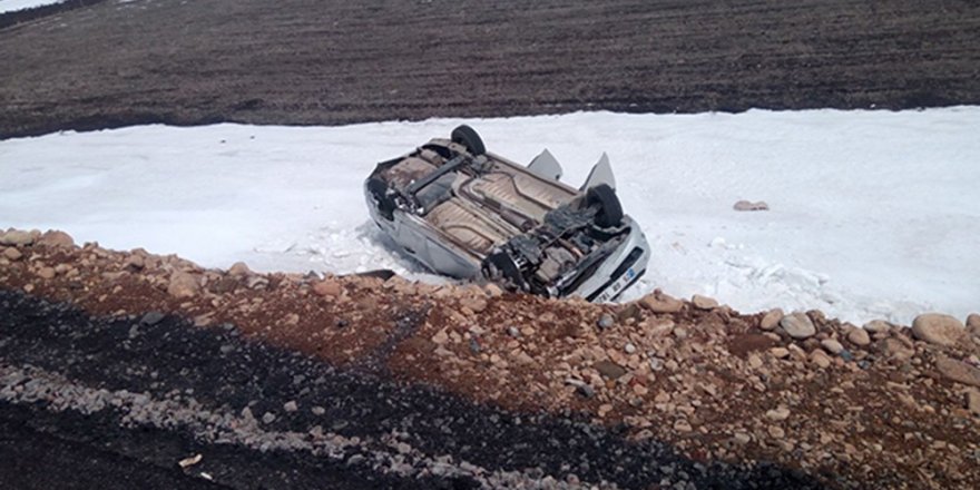 Kars’ta Trafik Kazası: 1 Yaralı