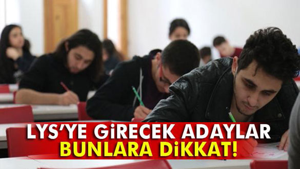 Türkiye birincisinden LYS´ye girecek öğrencilere tavsiyeler