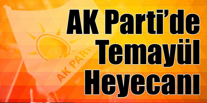 AK Parti'de Temayül Heyecanı Başladı